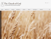 Tablet Screenshot of churchofgod.net